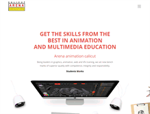 Tablet Screenshot of calicutarena.com